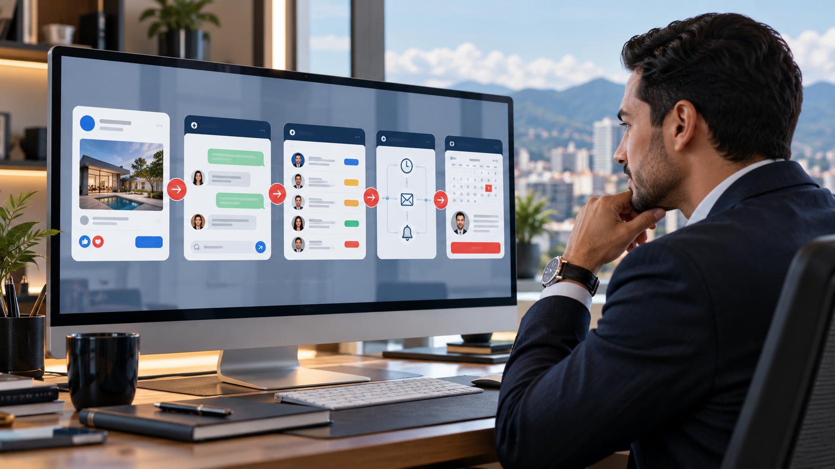 Sistema 90X para conectar marketing, WhatsApp, CRM y seguimiento comercial